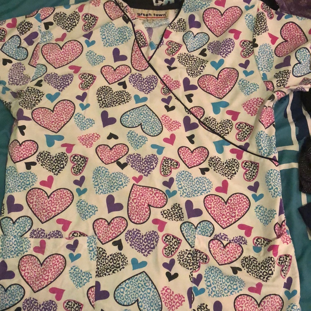 Scrub top, hardly worn for clinicals